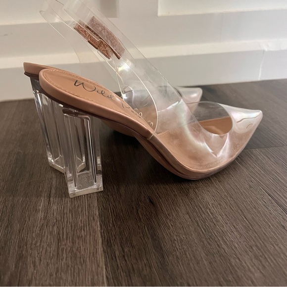 Wild Pair Shoes Clear Pvc Heel Poshmark